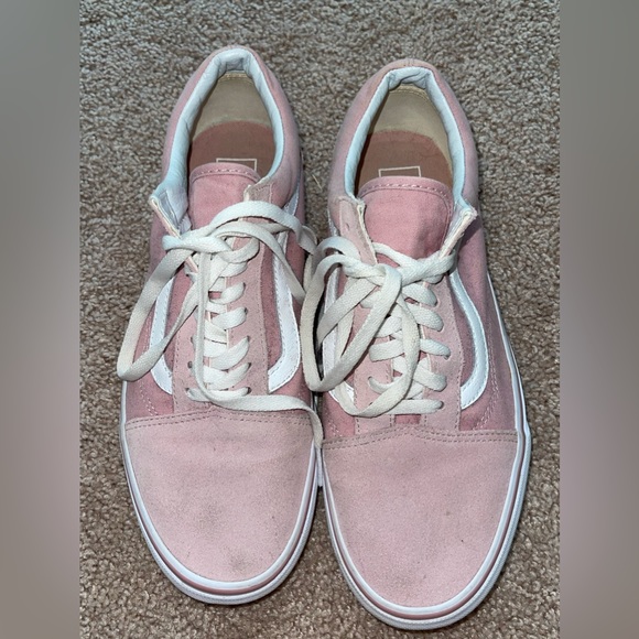 Light Pink Old School Vans - Picture 2 of 6